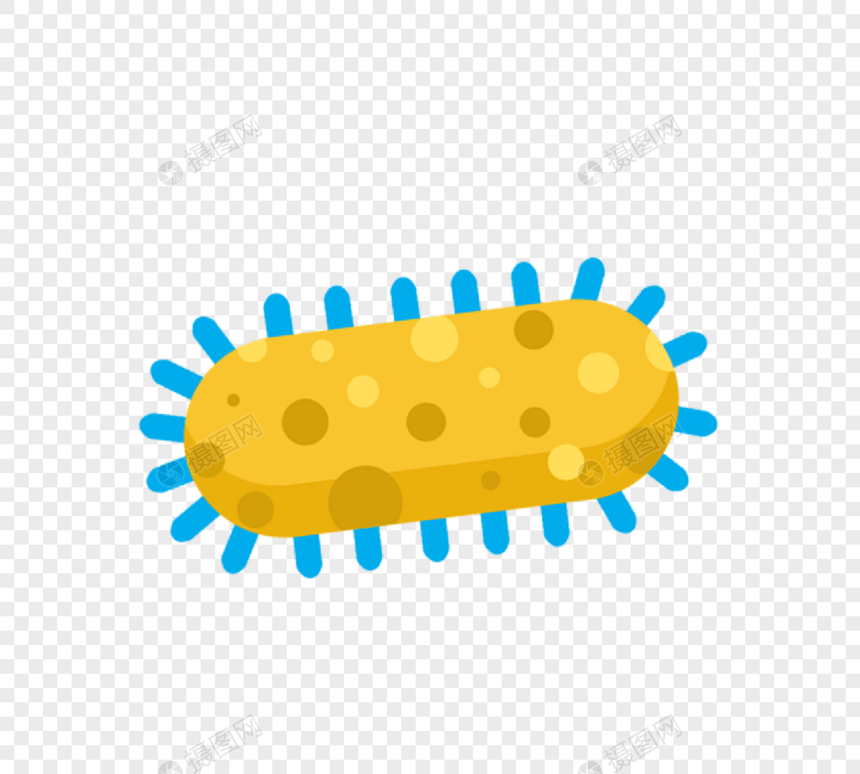 黄色颗粒病毒病菌细菌图片