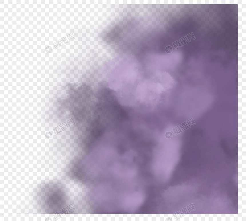 颗粒风格紫色层次感烟雾边框图片