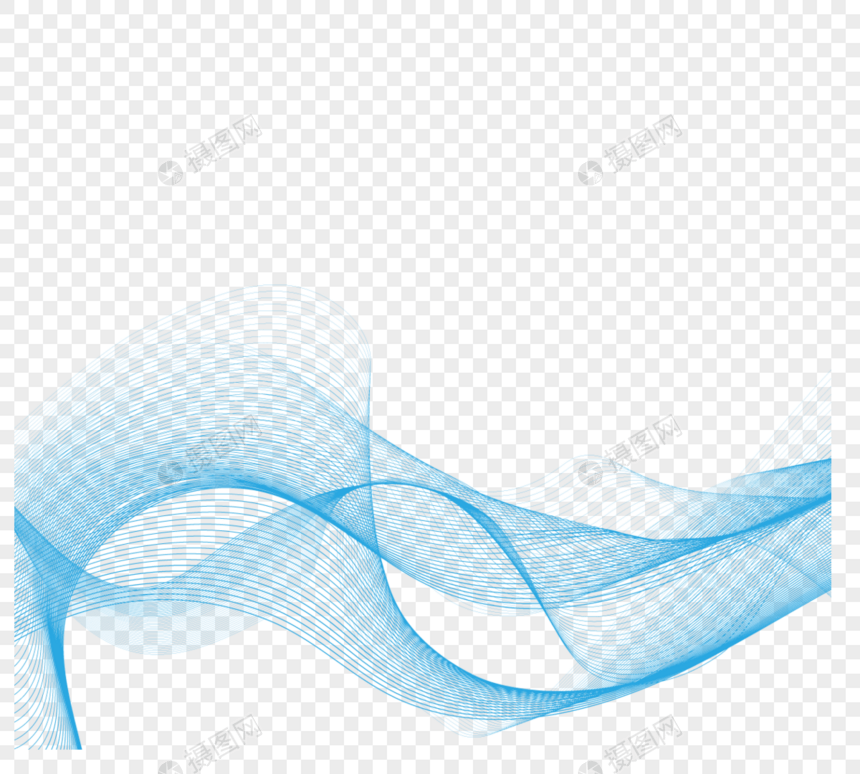抽象流动曲线线条图片