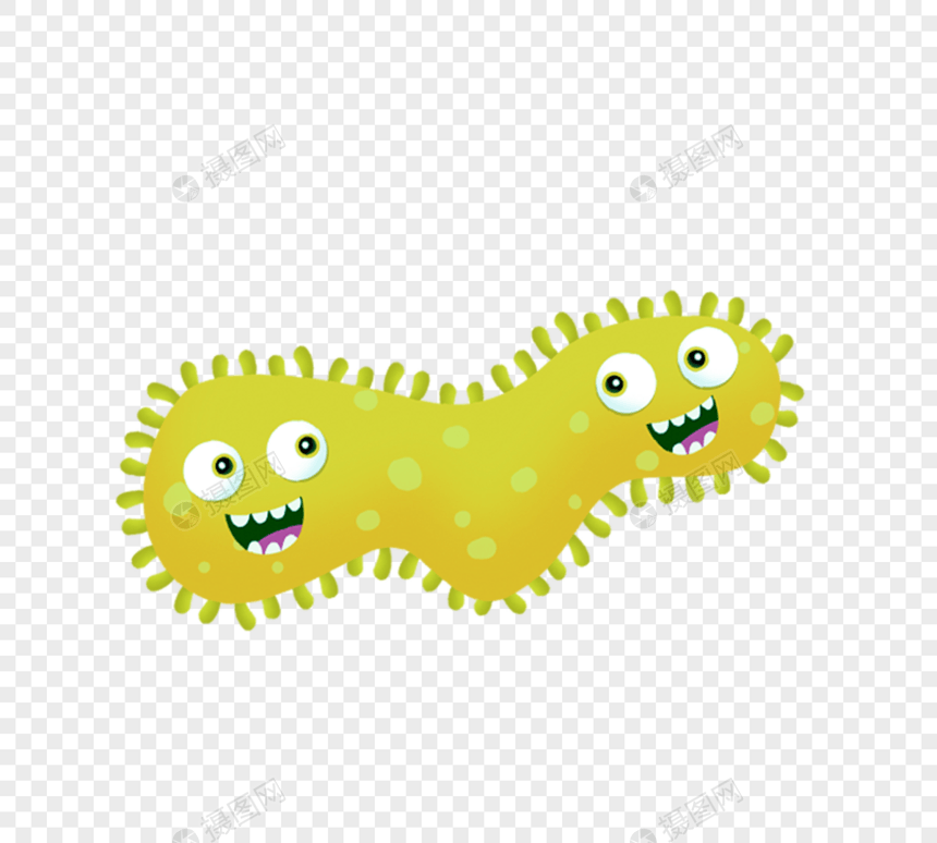 黄色双头病毒病菌细菌图片