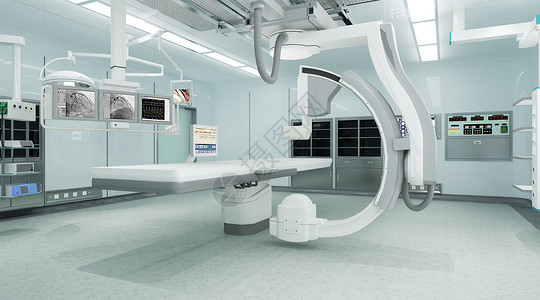 X光扫描仪放射疗法高清图片