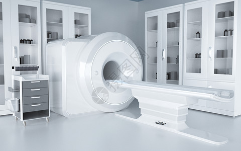 医疗诊断工具核磁共振扫描仪设计图片
