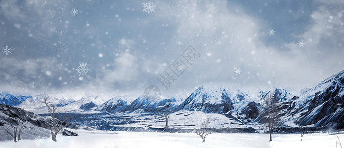 冬天背景背景图片