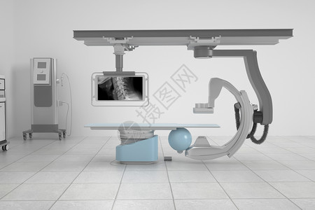 医疗设备X光扫描仪高清图片