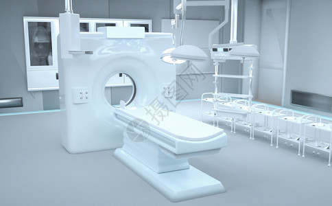 放射疗法CT医疗扫描仪设计图片