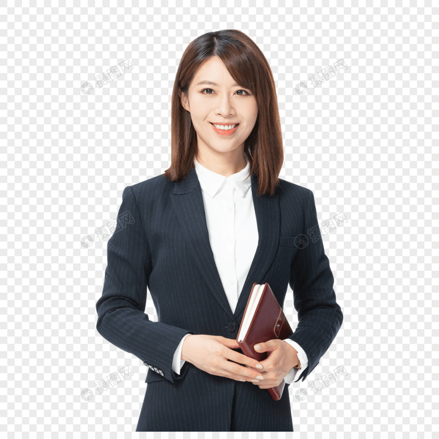 手拿书本的女律师图片