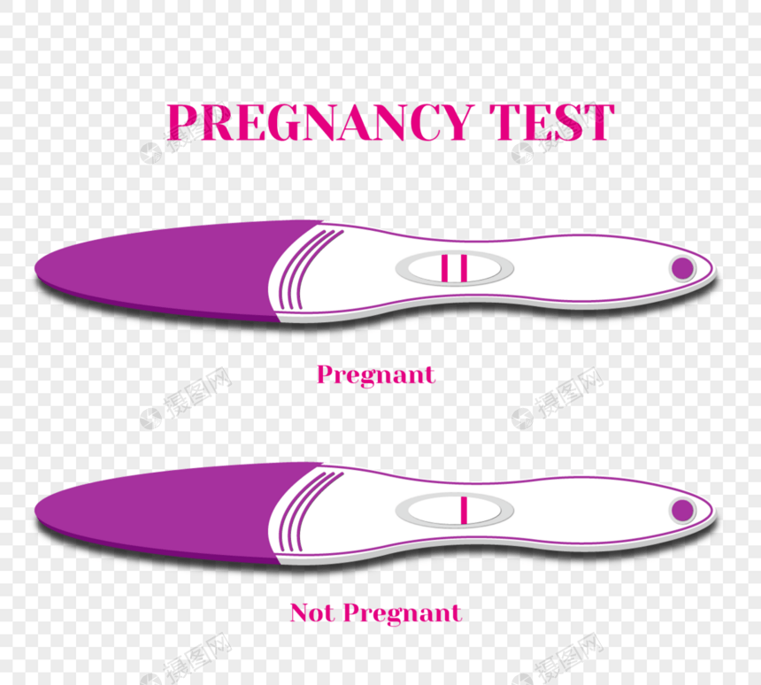 怀孕测试棒图片