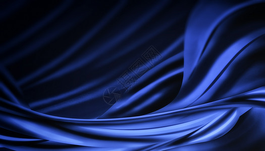 丝绸蓝色蓝色背景设计图片