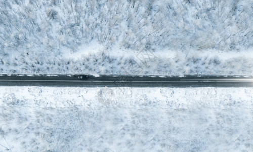 车积雪立春节气GIF高清图片