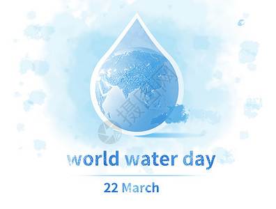 商标宣传世界水日设计图片