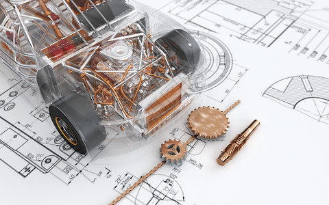 工业测量汽车工业设计图片