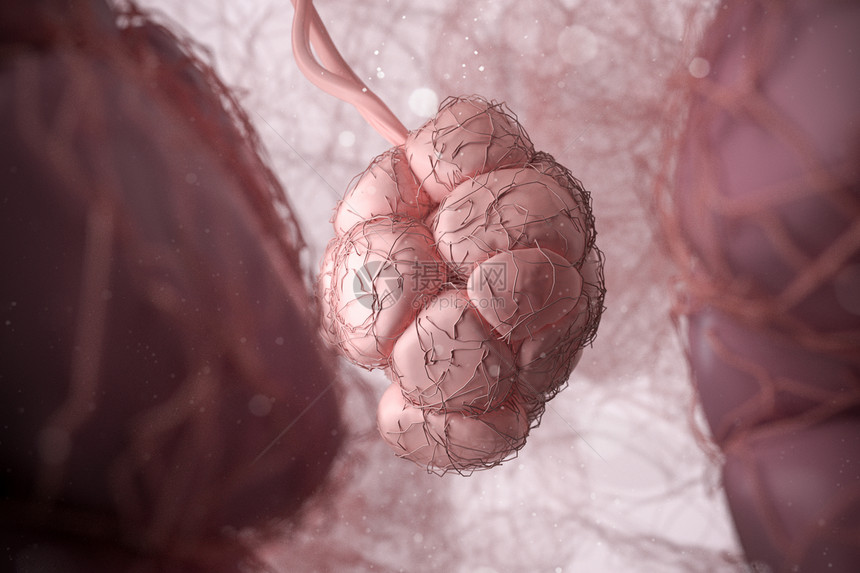 人体细胞肿瘤场景图片