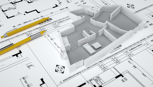 工程装修房屋建筑图纸设计图片