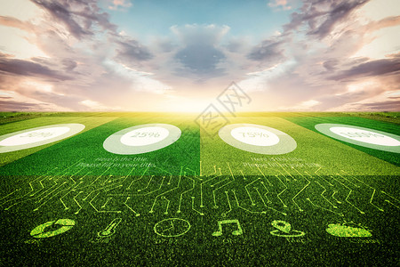 农产品宣传科技农业设计图片