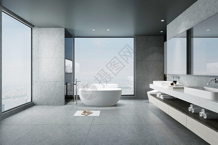 浴室挂件卫浴空间设计设计图片