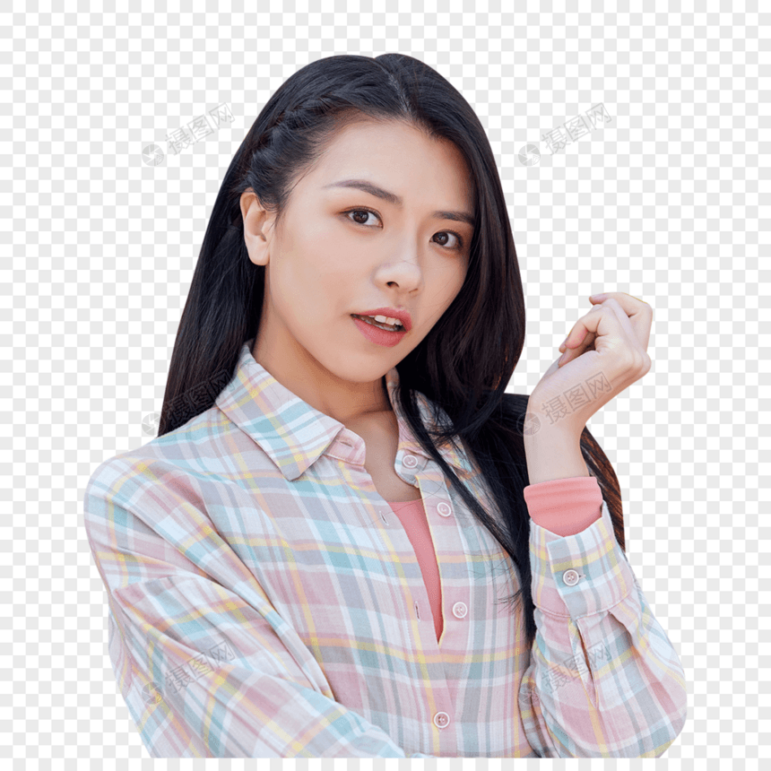 可爱活力美女图片