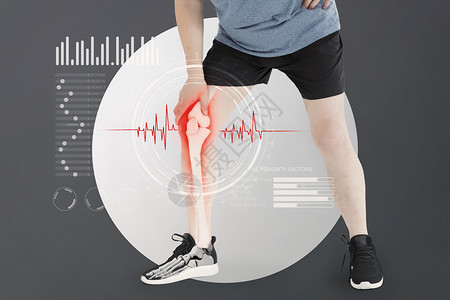 跑步受伤医学骨科设计图片