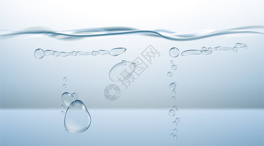 水花特效水滴背景设计图片