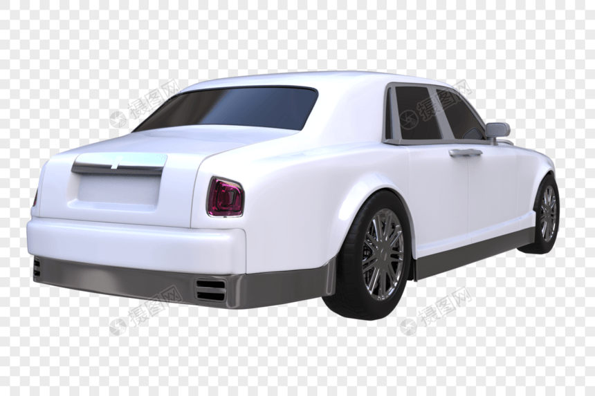 豪华汽车3D模型图片