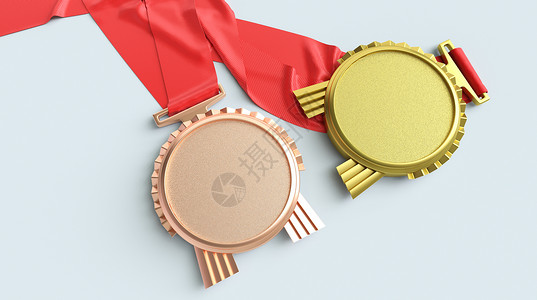 荣誉奖章3D奖牌设计图片