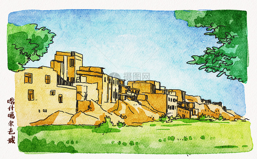 喀什噶尔老城5A景区图片