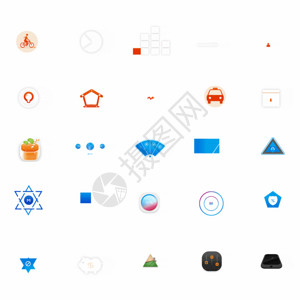 城市图UI图标合集GIF动图高清图片