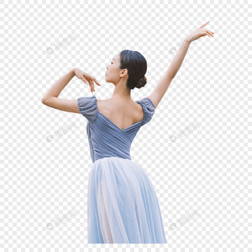 复古女性舞蹈舞姿图片