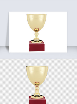 奖状元素奖牌奖状奖杯模型设计模板