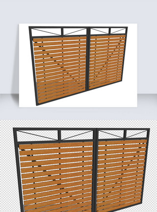 家装门型展架SU门su模型建模与渲染图SU模型模板