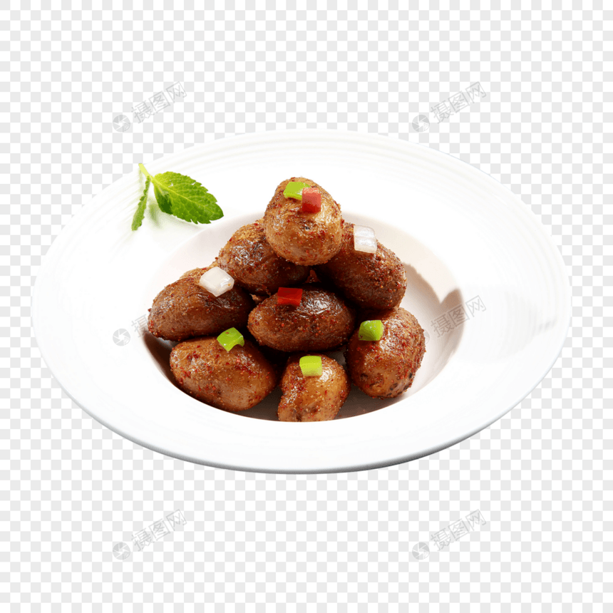 椒盐小土豆图片