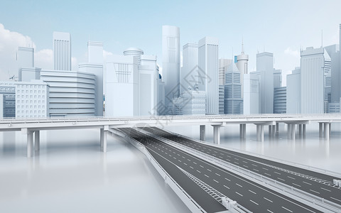 城建3d城市桥梁道路设计图片