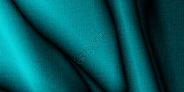 梭织面料绿色丝绸背景设计图片