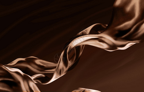 咖啡色丝绸背景背景图片