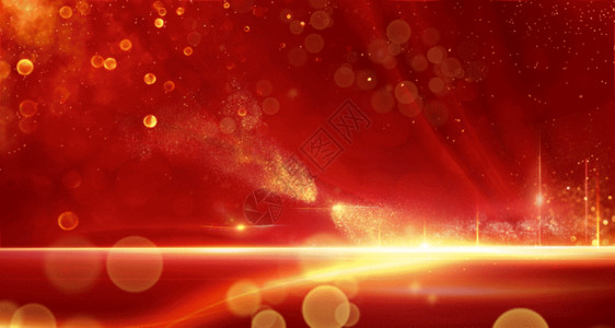 红色庆典璀璨红金背景GIF高清图片