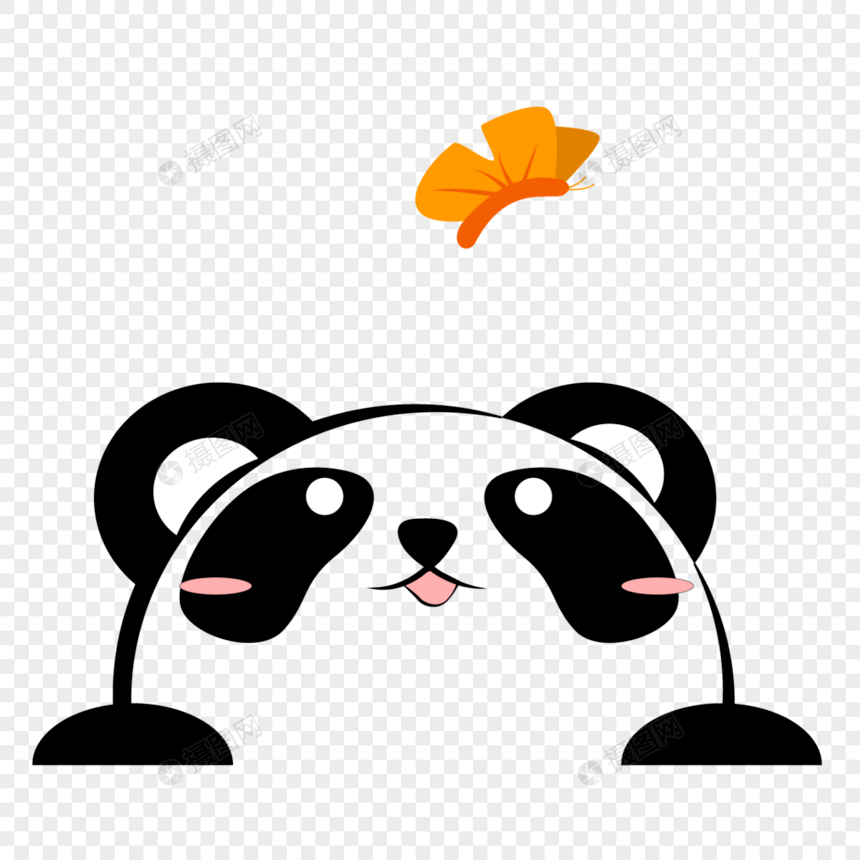 熊猫标志图片