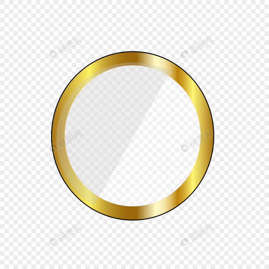 椭圆形金属镜架图片