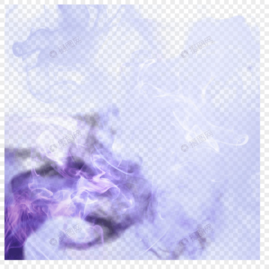 紫色抽象烟雾渐变画图片