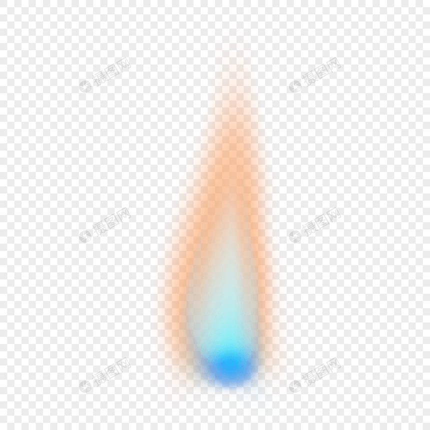 燃烧的白蓝色火焰图片
