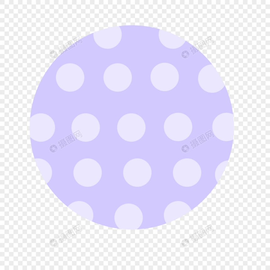 紫色圆圈白色斑点可爱手账本便签图片