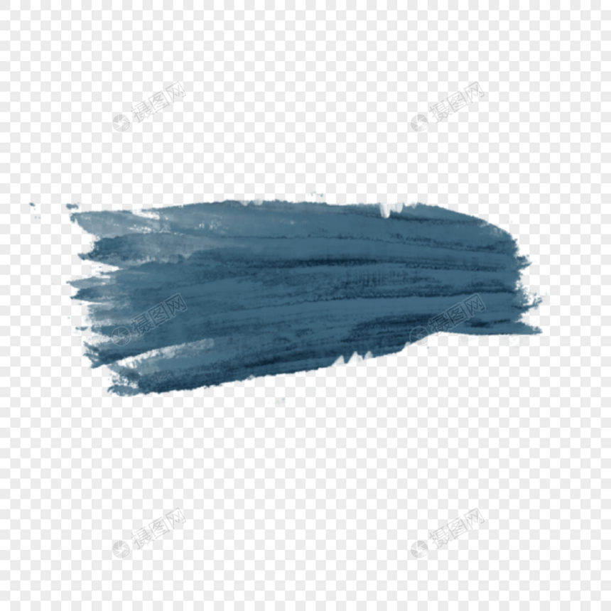 灰蓝色创意抽象笔刷图片