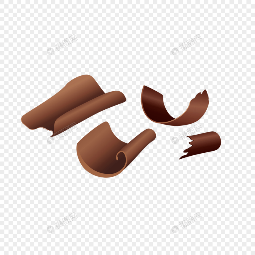 巧克力屑片片造型图片