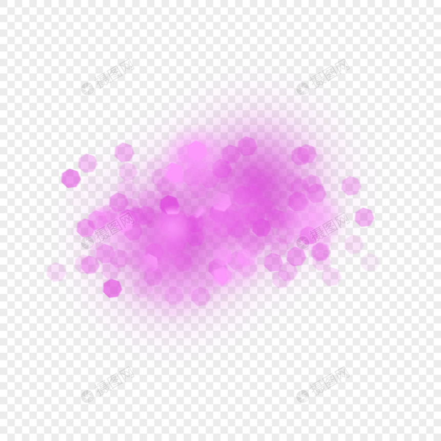 紫色发散光晕抽象光效图片