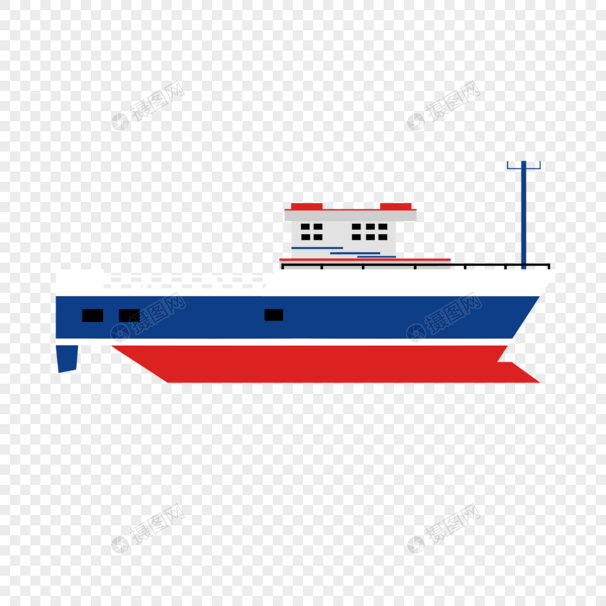 军舰海上蓝色游轮船只图片