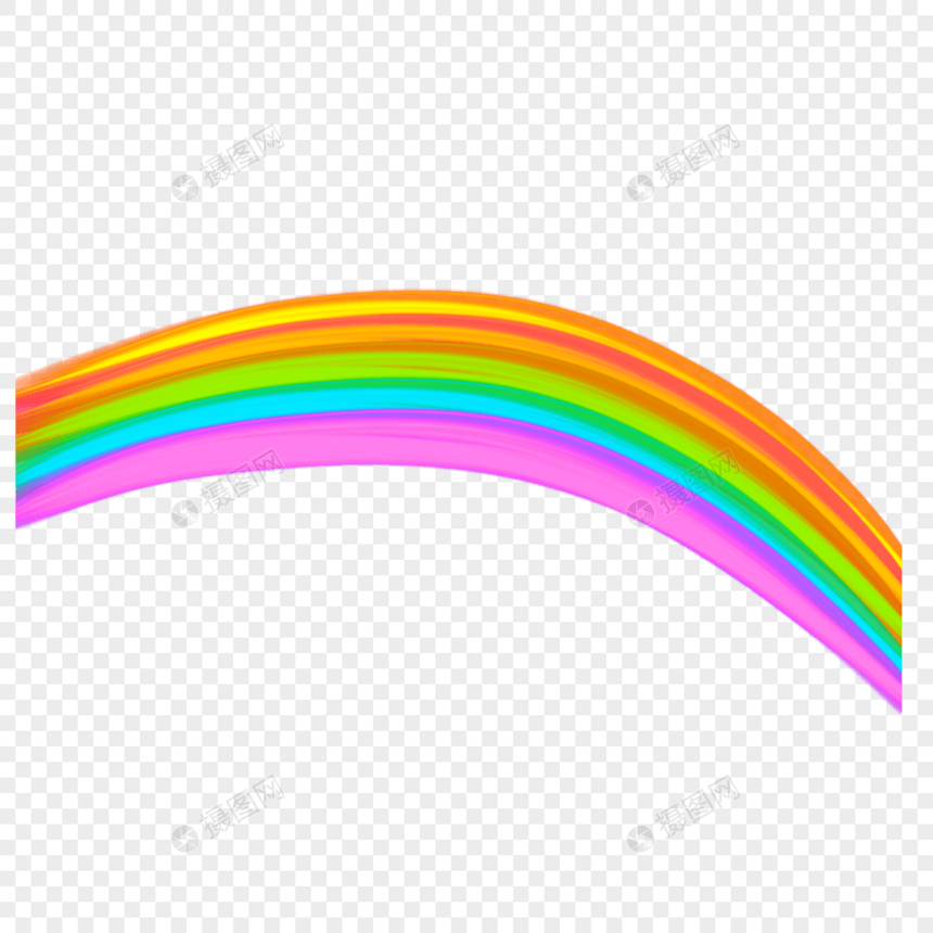 彩虹装饰图案图片