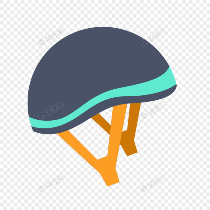 头盔运动黑色滑雪比赛绘画图片