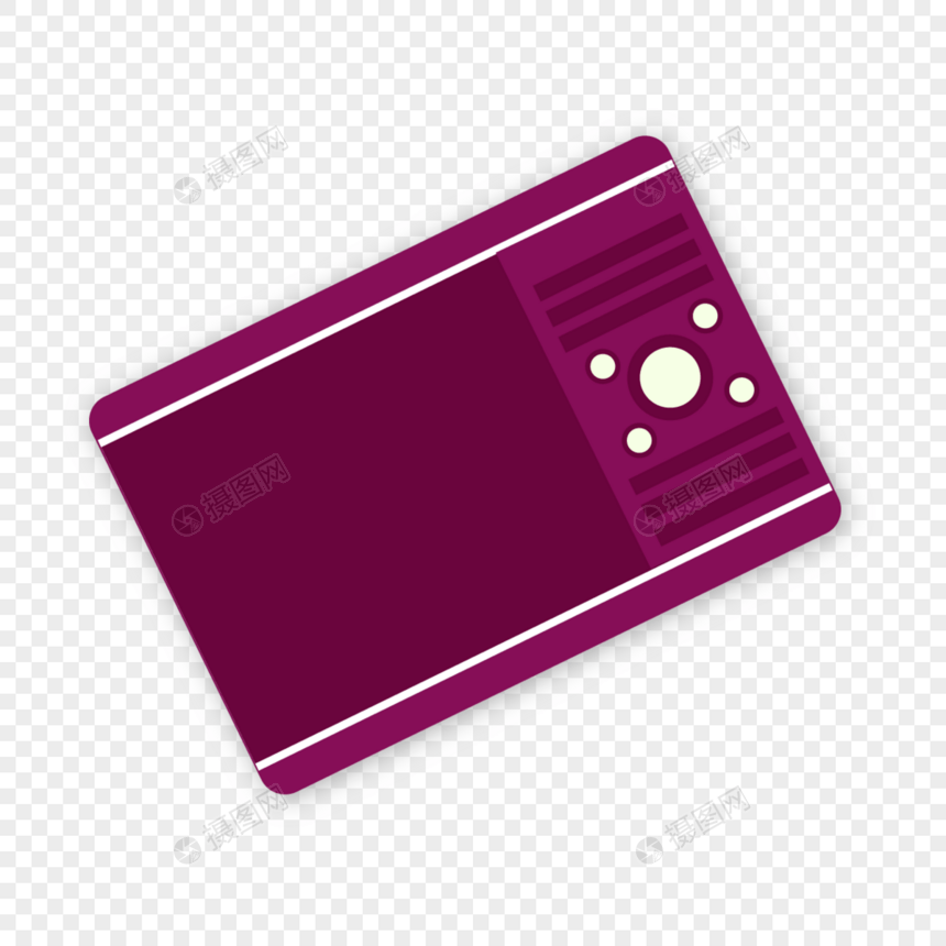 世界图形日紫红色卡通手机图片