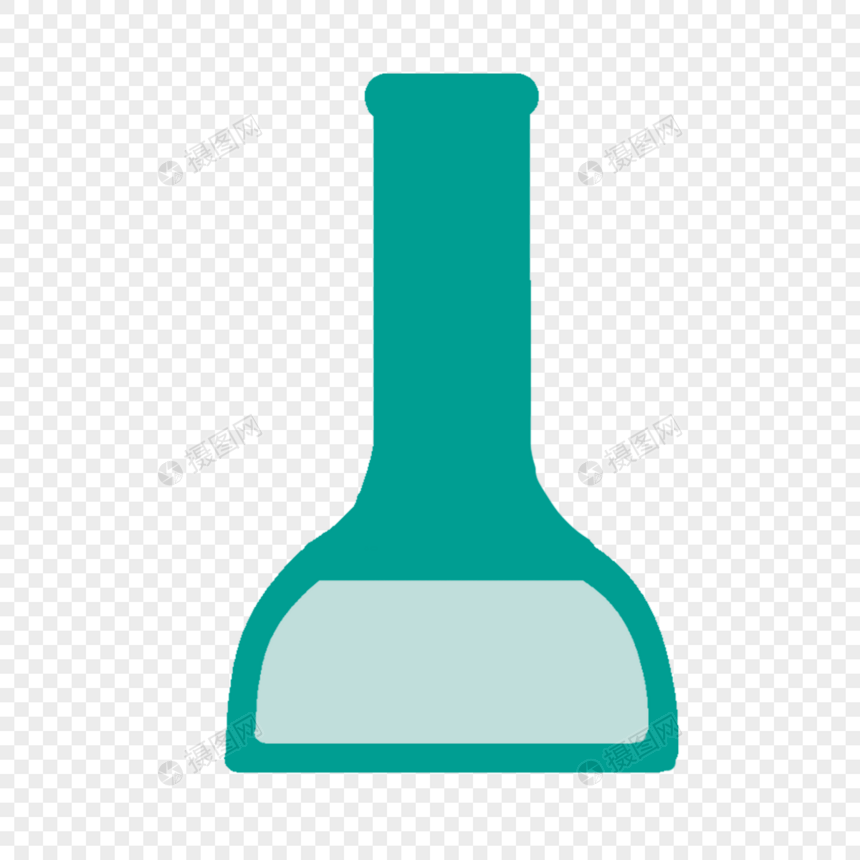 科学教育元素绿色化学量杯图片