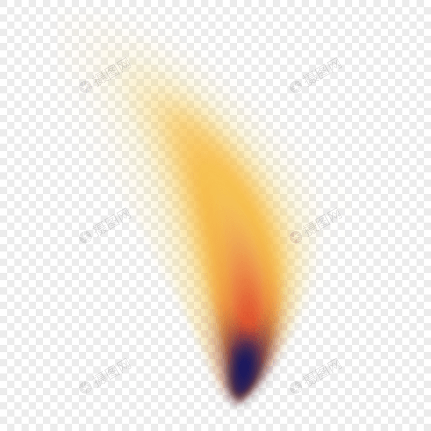 燃烧的橙紫色火焰图片