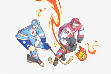 冬奥会背景冰壶比赛GIF高清图片