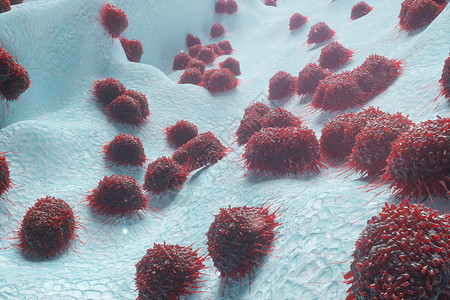 三维癌细胞模型图片